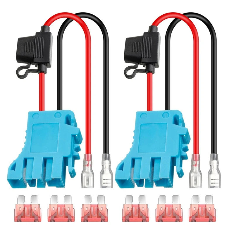 peg perego 12v battery connector 2Pack 12 AWG Wire Harness Connector For Peg-Perego 12Volt Battery Riding Toy