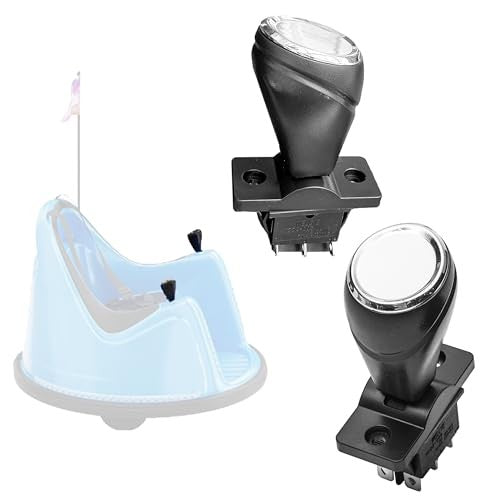 2Pcs weelye Forward Reverse Switch,Automatic Reset Joystick Toy
