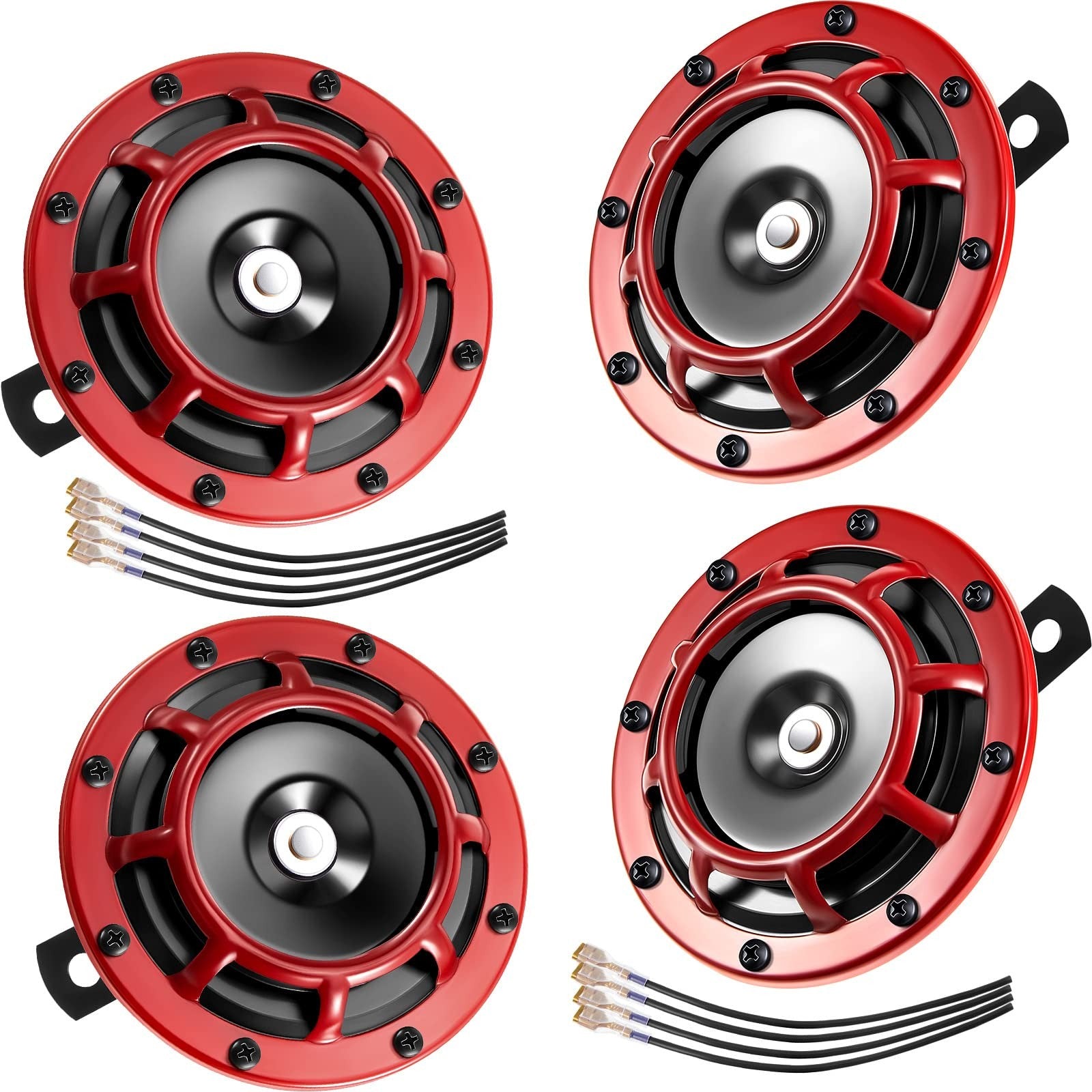 4-pcs-electric-car-horn-12v-super-loud-train-horn-with-red-protective