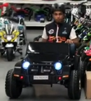 2 Seater 24 Volt 4x4 Electric Ride On Jeep Style Rubber Tires Fully Loaded Truck ATV UTV For Kids W/Magic Cars® Wireless Parental Control
