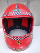 Children's Racing Helmet with Vintage 1975 Design and Protective Features Magic Cars 0