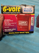 6-Volt Rechargeable Battery for Power Wheels Ride-On Toys (Untested) Magic Cars 6