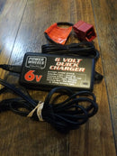 6V Red Power Wheels Ride-On Toy with Quick Charger Magic Cars Variant 0