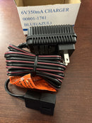 6V Blue Power Wheels Ride-On Toy with 350mA Charger Magic Cars Variant 0