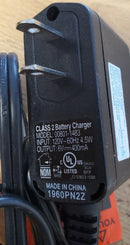 Replacement AC/DC Battery Charger Cord for Fisher-Price Power Wheels Model 00801-1483 Magic Cars 2