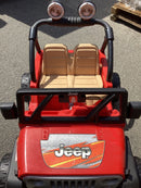 Power Wheels Red Jeep Ride-On Toy Requires Charger or Battery Magic Cars 13