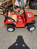 Power Wheels Red Jeep Ride-On Toy Requires Charger or Battery Magic Cars 3