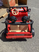 Power Wheels Red Jeep Ride-On Toy Requires Charger or Battery Magic Cars 6