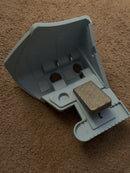 Replacement Blue Baby Footrests and Gas Pedal for Barby Bike Magic Cars 3