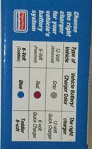 Toddler 6-Volt Battery Charger for Ride-On Toys Magic Cars 2