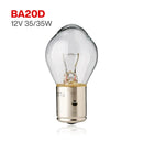 35W BA20S Headlight Bulb for ATV UTV Scooter Motorcycle 12V Flosser 3329 Magic Cars 0
