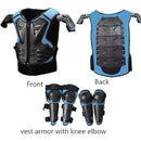 Adjustable Motorcycle Protective Waistcoat Vest for Kids (Height 0.85–1.7 m) Magic Cars 14