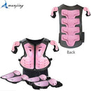 Adjustable Motorcycle Protective Waistcoat Vest for Kids (Height 0.85–1.7 m) Magic Cars 6