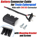 Kids Battery Kit for Cyberquad with CX 50 DJ7021 Power Connector and Mounting Bracket Magic Cars Variant 0