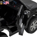 6V Battery-Powered Kids Ride-On Truck Black F-150 Platinum Model Magic Cars 11