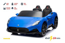 4x4 Maserati MC20 2-Seater Ride-On Car for Kids Blue Magic Cars 1