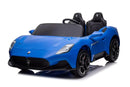 4x4 Two-Seater Ride-On Car for Kids in Blue, Maserati MC20 Style Magic Cars Variant 0