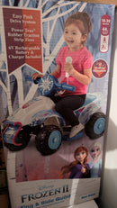 6V Toddler Frozen 2 Singing and Riding Kid's Quad Bike Magic Cars Variant 0