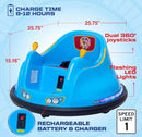 6V Electric Bumper Car Ride-On Toy for Toddlers and Kids Magic Cars 7
