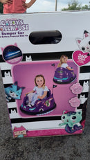 Gabby’s Dollhouse 6V Battery-Powered Electric Ride-On Bumper Car Magic Cars 2