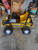 Vintage Style Power Wheels Bigfoot 4x4 Battery-Powered Kids Ride-On Truck Magic Cars 0