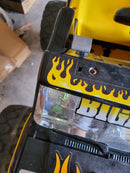 Vintage Style Power Wheels Bigfoot 4x4 Battery-Powered Kids Ride-On Truck Magic Cars 4