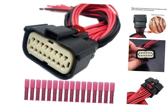 10-Pin Connector Pigtail Harness – Compatible With F24D10