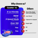 Electric Wiggle Ride-On Car 4-in-1 Toy with 3 Speed Modes for Ages 3 and Up Magic Cars 9