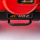 Red 12V Electric Kids Ride-On Truck with 3 Speeds, MP3, LED Lights, Cover, and Remote Control Magic Cars 19