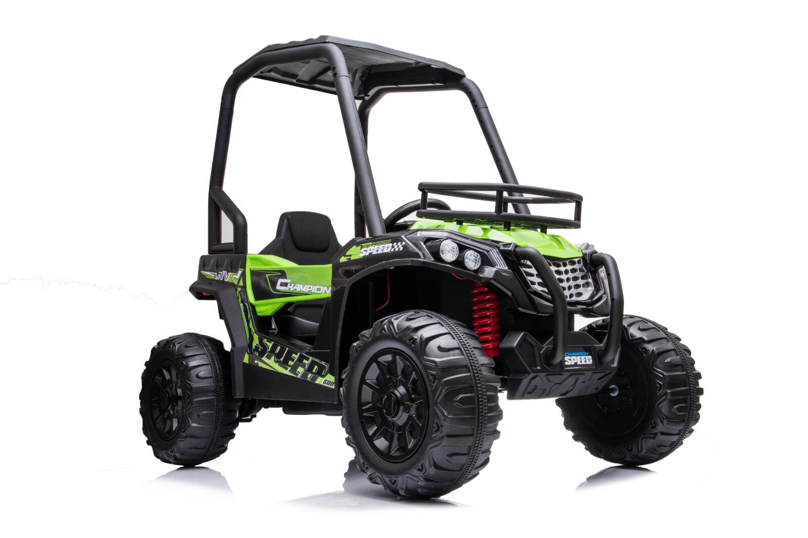 Green Kids UTV Ride-On Car Toy