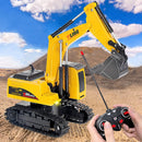 Excavadora de construcción a control remoto para niños pequeños Magic Cars 1