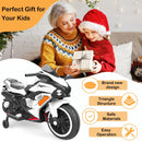 12V Battery-Powered Kids Ride-On Motorcycle with Headlight Magic Cars 5