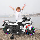 12V Battery-Powered Kids Ride-On Motorcycle with Headlight Magic Cars Variant 0