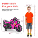 12V Battery-Powered Kids Ride-On Motorcycle with Headlight Magic Cars 2