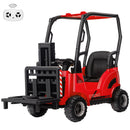 Kids Ride-On Forklift Car with Tent, Remote Control, Liftable Fork and Pallet, Music, and USB Port Magic Cars Variant 0