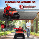 12V Battery-Powered Kids Ride-On Truck Car with Remote Control Electric Vehicle Magic Cars 18