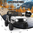 12V Battery-Powered Kids Ride-On Truck Car with Remote Control Electric Vehicle Magic Cars 2