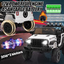 12V Battery-Powered Kids Ride-On Truck Car with Remote Control Electric Vehicle Magic Cars 6