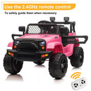 12V Electric Ride-On Truck for Kids with 4 Wheels and Remote Control, Supports up to 62 lbs Magic Cars 3