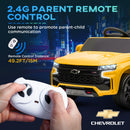 12V Electric Kids Ride-On Car with Parent Control, LED Lights, and 2 Speeds for Ages 3-6 Magic Cars 4