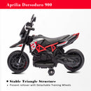 Licensed Aprilia 6V Electric Ride-On Dirt Bike for Boys with Training Wheels Magic Cars 1