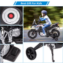 12V Ride-On Kids Motorcycle with 7Ah Battery and Training Wheels for Toddlers Magic Cars 11