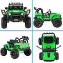 12V/24V Kids Electric Ride-On Jeep Truck ATV with LED Lights and Music Toy Vehicle Magic Cars 19