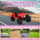 12V/24V Kids Electric Ride-On Jeep Truck ATV with LED Lights and Music Toy Vehicle Magic Cars 5