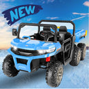 24V 2-Seater Kids Electric 4WD Ride-On Dump Truck with Remote Control Magic Cars 12