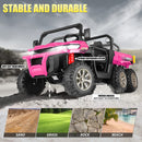 24V 2-Seater Kids Electric 4WD Ride-On Dump Truck with Remote Control Magic Cars 1