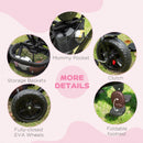 Kids 4-in-1 Tricycle with Reversible Seat in Black Magic Cars 10