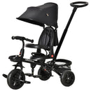 Kids 4-in-1 Tricycle with Reversible Seat in Black Magic Cars 3