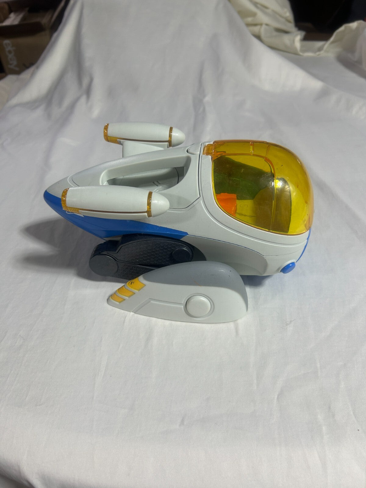 Miles From Tomorrowland Space Ship Toy with Batteries Included, Tested