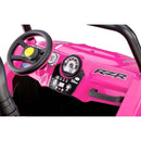 12V Battery-Powered Polaris Ranger RZR 900 Ride-On Toy in Red or Pink Magic Cars 2
